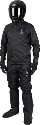 THRASHIN SUPPLY CO. Mission WP Rain Jacket - Black - Large TMJ-15-10