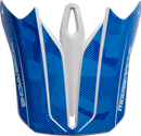 MOOSE OFFROAD F.I. MIPS® Visor Kit - Agroid Camo - Blue/White 0132-1578