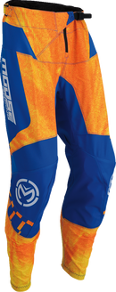 MOOSE OFFROAD Qualifier® Pants - Orange/Blue - US 28 2901-10819