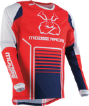 MOOSE OFFROAD Agroid Jersey - Red/White/Blue - 3XL 2910-7505