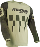 MOOSE OFFROAD Qualifier® Jersey - Green/Tan - Medium 2910-7543