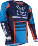 MOOSE OFFROAD Agroid Jersey - Blue/Orange - Medium 2910-7489
