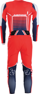 MOOSE OFFROAD Agroid Jersey - Red/White/Blue - Medium 2910-7501