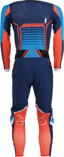 MOOSE OFFROAD Agroid Jersey - Blue/Orange - Medium 2910-7489