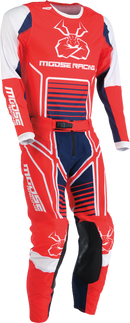 MOOSE OFFROAD Agroid Jersey - Red/White/Blue - 3XL 2910-7505