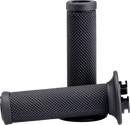 BILTWELL Alumicore Grips - 7/8" - TBW - Black 6605-201-78