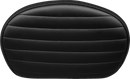 LE PERA Sissy Bar Pad - Medium - Pleated - Dull Black L-SBP02PT-DULL