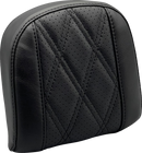 LE PERA Sissy Bar Pad - Small - GT2/HR2 - Perforated Black L-SBP03GT/HR2