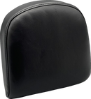 LE PERA Sissy Bar Pad - Small - Smooth - Shiny Black L-SBP03S-SH
