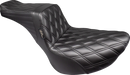 LE PERA Tailwhip Seat - Double Diamond - Black - FLSL/FXBB '18-'23 LY-580DD