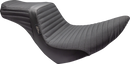 LE PERA Tailwhip Seat - Pleated w/ Grip Tape - Black - FL/FX '18-'23 LYR-580PTGP