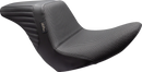 LE PERA Kickflip Up Front Seat - Basketweave - Black - FL/FX '18-'24 LYRU-590BW