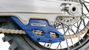T.M. DESIGNWORKS Factory Edition Chain Guide with Replacement Wear Pad – Blue for Gas Gas, Husqvarna, and KTM RCG-KT5-BL2