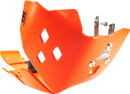 T.M. Designworks KHLG-362-OR Full-Coverage Orange Skid Plate for Gas Gas, Husqvarna, and KTM