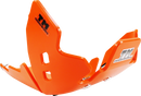 T.M. Designworks KTMC-258-OR Orange Skid Plate for Gas Gas, Husqvarna, KTM