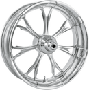 Performance Machine (PM) Paramount Rear Wheel with ABS - Chrome Finish for 2009+ FLT, 18x5.5 Inch