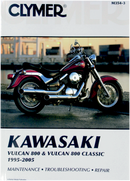CLYMER Manual - Kawasaki - VN800 Vulcan Classic CM3543