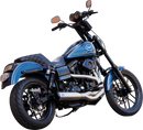 S&S CYCLE 2-into-1 Qualifier Exhaust System - Brushed 550-1097