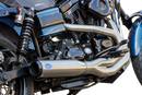 S&S CYCLE 2-into-1 Qualifier Exhaust System - Brushed 550-1097