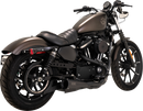 VANCE & HINES 2-into-1 Upsweep PCX™ Exhaust System - Stainless Steel - Black 47328