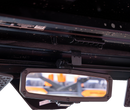MOOSE OFFROAD Mirror - Rear View w/LED Dome Light - Black - UTV UTVMIRCTR-LED-1