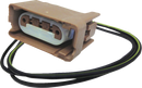 MOOSE OFFROAD Taillight Pigtail Harness - Polaris 100-2207-PU