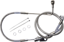 DRAG SPECIALTIES Brake Line - Rear - Non-ABS - Stainless Steel 621225