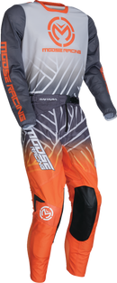 MOOSE OFFROAD Sahara Jersey - Gray/Orange - Small 29107936