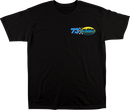 FMF Exhaust 500 T-Shirt in Black - Small by FMF, Part No. SP24118907BLKSM