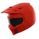 ICON Elsinore™ Helmet Monotype Red Large 0104-3318 with Removable Face Mask and Fog-Free Shield