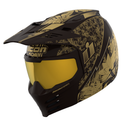 ICON Elsinore™ Kaonohi Black Helmet 3XL - Lightweight FRP Composite Shell for MX Riders