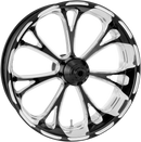 Performance Machine (PM) Virtue Rear Wheel with ABS - 18x5.5 Inches - Platinum Cut™ for Harley-Davidson FLT '09+ Models (Part