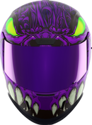 ICON Airform™ Helmet Manik'RR MIPS® Purple XS with Fog-Free Shield and Advanced Ventilation