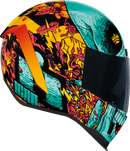 ICON Airform™ Helmet Munchies Blue Large with MIPS® Technology and Fog-Free Shields - Part 010117043