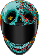ICON Airform™ Helmet Munchies Edition - Blue, 3XL - MIPS® with Clear & Dark Smoke Optics Shields