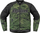 ICON Overlord3 Mesh™ Camo Jacket 3XL - Durable Polyester and Impact Protection for Hot Weather Riding