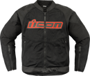 ICON Overlord3 Mesh™ Jacket Slayer 3XL by ICON – Breathable Motorcycle Gear with Impact Protection