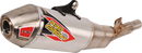 PRO CIRCUIT T-6 Slip-On Muffler - Stainless Steel 0122445A