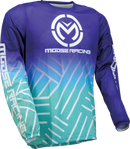 MOOSE OFFROAD Sahara Jersey - Purple/Turquoise - Medium 2910-7924