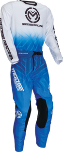 MOOSE OFFROAD Sahara Jersey - Blue/White - Large 29107932