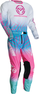 MOOSE OFFROAD Sahara Jersey - Pink/Blue/White - Medium 29107956