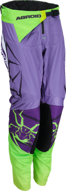 MOOSE OFFROAD Youth Agroid Mesh Pants - Purple/White - 24 2903-2506