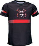 MOOSE OFFROAD Mountain Bike Short-Sleeve Jersey - Red/Black - Medium 5020-0268