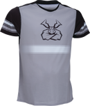 MOOSE OFFROAD Mountain Bike Short-Sleeve Jersey - Black/Gray - Small 5020-0257