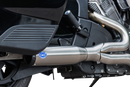S&S CYCLE 2-into-1 Qualifier Exhaust System - Race Only - Brushed - Stainless Steel 550-1082