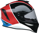 Z1R Youth Warrant 2.0 Snow Helmet - Fresh Pow - Red/White/Blue, Part Number 0122-0129