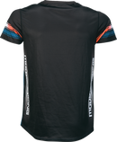 MOOSE OFFROAD Mountain Bike Short-Sleeve Jersey - Blue/Orange - Large 5020-0264