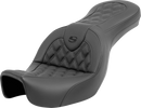 SADDLEMEN Roadsofa™ Seat - Lattice Stitch - without Backrest - FXD '06-'17 806-04-182
