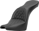 SADDLEMEN Roadsofa™ Seat - Lattice Stitch - without Backrest - FXBB/FXST '18-'24 818-30-182