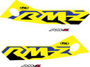 FACTORY EFFEX Graphic Kit - Tank/Shroud - '24 OEM - Suzuki - RM-Z 250/450 27-05438